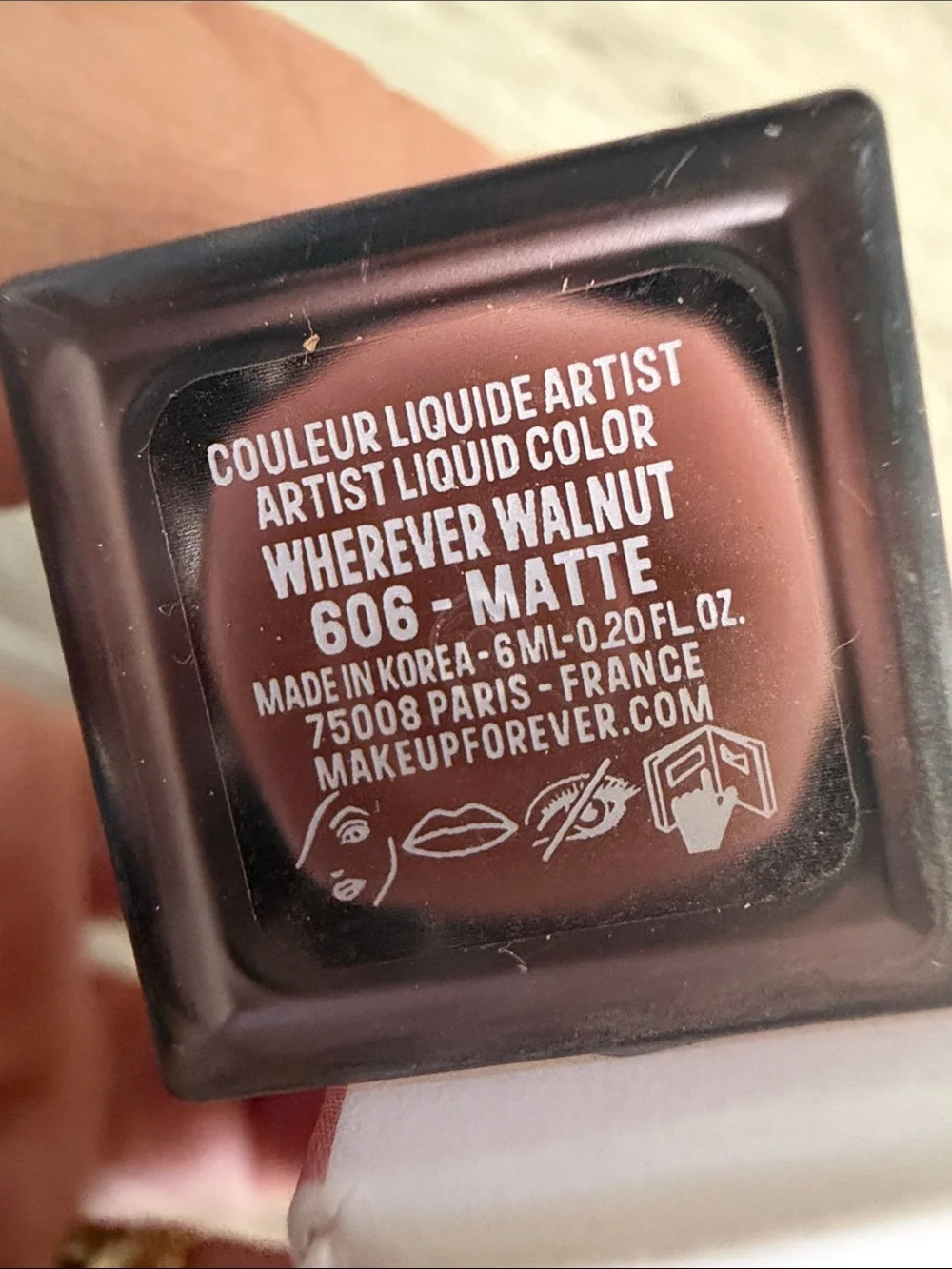 Makeup Forever Artist Liquid Color 606 Wherever Walnut